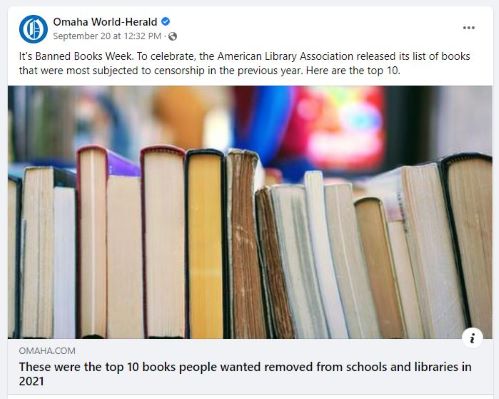 Omaha World Herald - Banned Books.JPG